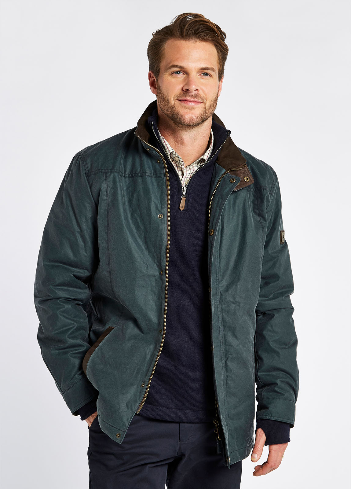 Dubarry Carrickfergus Waxed Jacket - Olive